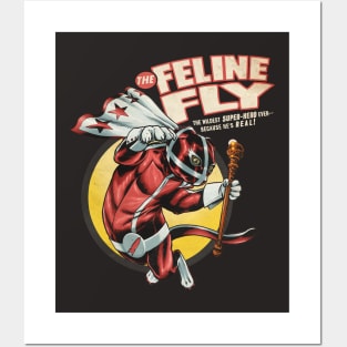 The Feline Fly! Posters and Art